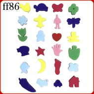 Sponge Painting Stamper Kids Art Paint Reusable Sponge Painting Durable Supplies Craft for Kids