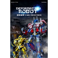 Optimus Building Blocks Bumble BeePrime - Building Blocks Brick Transformer Robot Model Building Blo