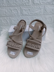 SANDAL TALI BELAKANG WANITA TERBARU SANDAL FLAT TALI SELOP VARIASI TEPLEK  KOREA SANDAL TALI JELLY T