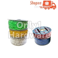 6MM PVC CHAIN PLASTIC CHAIN HEAVY DUTY PVC CHAIN PVC LINK PLASTIC CHAIN 25METERS