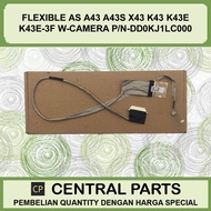 Flexible Asus a43 a43s x43 k43 k43e k43e-3f W-CAMERA P/N-DD0KJ1LC000