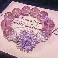 天空之镜玻璃维亚紫水晶 Bolivia Amethyst Crystal Bracelet