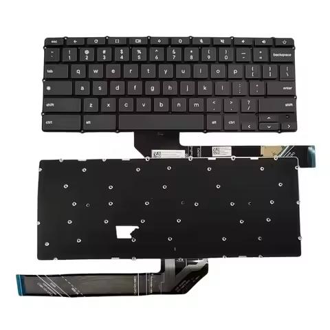 Original New US UK GR DN CF Language For Lenovo Chromer CB-13 Grey Google Laptop Keyboard LCM19M13US