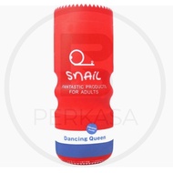PASTI PROMO TERLARIS SNAIL CUP DANCING QUEEN/ PIJAT GETAR PRIA/TENGA SNAIL CUP - Merah   ORI