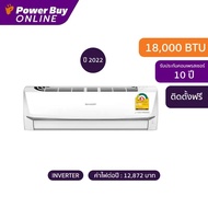 SHARP แอร์ติดผนัง J-Tech 18000 BTU Inverter รุ่น AH-X18ZB As the Picture One