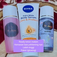 hb V skin pemutih badan Lotion dosting extra Whitening