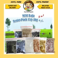 Mini Pack BAJET Baja Subur/Bunga/Buah/Semi-Organik/GARAM untuk Semua Sayur Sayuran Bunga Vegetable Seed Pokok Biji Benih