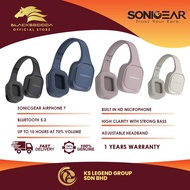SonicGear Airphone 7 Bluetooth Headphones With Mic, 10 Hours Playtime & Type-C Charging