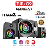 SonicGear Titan 7 BTMI PRO EXTRA BASS Bluetooth 2.1 Multimedia Speaker with 7 color pulsating LED
