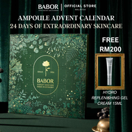 BABOR AMPOULE ADVENT CALENDAR 2025 (24PCS) - hydra plus sos calming nutri restore perfect glow