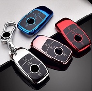 Mercedes Benz Chrome Reflection TPU Car Key Cover A/C/E/G/S/CLA/CLS/CLK Class
