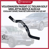 VOLKSWAGEN PASSAT CC TIGUAN GOLF MK6 JETTA BEETLE AUDI A3 COOLANT SPARE TANK RETURN HOSE 1K0 122 447