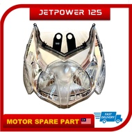 SYM JET POWER 125 JET-POWER 125 HEADLAMP HEAD LAMP HEAD LIGHT HEADLIGHT LAMPU DEPAN 100% ORIGINAL SY