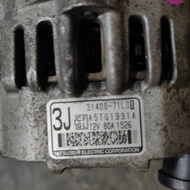 SUZUKI DELICA / SWIFT / SOLIO ALTERNATOR 3J A5TG1991A 5PK USED FROM JAPAN