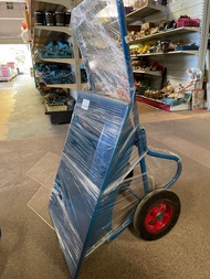 รถเข็นปูน ล้อคู่ ยกดั้มได้ ล้อขนาด12นิ้ว ยางตัน