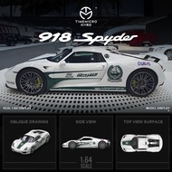Time Micro-TM 1/64 918 Spyder Dubai Police Car Diecast car Car Model Simulation Alloy Diecast Car Ch