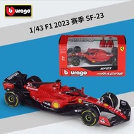 Bburago 法拉利 SF-23 ferrari  16號 Leclerc F1-75 比美高 1:43  方程式 賽車 formula racing   跑車 模型  1比43 formula o