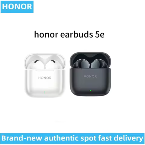 HONOR Earbuds 5e Bluetooth headset is comfortable to wear for 45H, long battery life and deep noise 