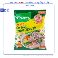 Hạt Nêm Knorr Thịt Thăn Xương Ống Tủy Túi 1.2Kg và 1.8kg ngon từ thịt ngọt từ xương và tủy