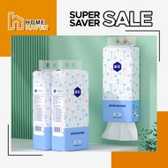HOME HAVEN [1280pcs] MH Tisu Gantung Blue Flower Hanging Tissue 4 Ply Strong and Hygienic for Home B