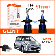GLINT S1 Series Car LED Headlight Bulb - H4 H11 PERODUA MYVI 2005-2010 | MYVI LED Headlight Fog Ligh