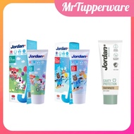 (FRESH BATCH) TPW Jordan Toothpaste Step 1 Step 2 Junior 6+ Years Jordan Green Clean  Ubat Gigi Kana