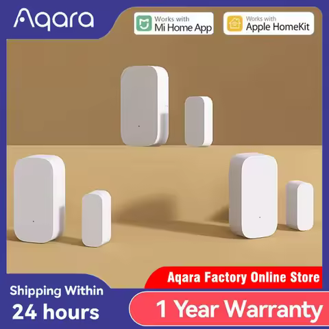 Aqara Door Window Sensor Zigbee Wireless Connection Alarm Smart Mini Door Sensor Work With Aqara Gat