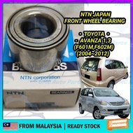 TOYOTA AVANZA 1.3 OLD F601M F602M FRONT WHEEL BEARING P-AU0625-1LL/L588 NTN JAPAN
