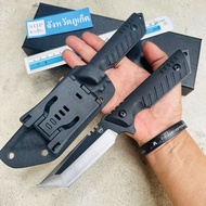 มีดFBIQQของแท้1000% รุ่นนิวทันโตะ NewTunto hunting knife FBIQQ-044 (ผลิตล่าสุดโลโก้FBIQQอยู่ในโล่ห