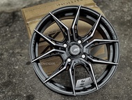 New Car Sport Rim Flow Forming 5.05KG ONLY - AD Wheels AD-F156 15x6.5J 4x100 ET38 BE-PB - READY STOC