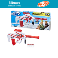 Nerf Guns Toy Fortnite B-AR Motorized Dart Blaster, Fortnite Converge Wrap, Motorized 10-Dart Blasti