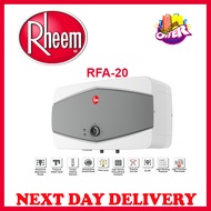 RHEEM RFA 20 Classic Plus Storage Heater 20 Litres | Singapore warranty | Express Free Delivery