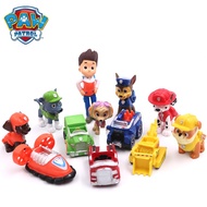 12pcs/set Paw Patrol Toys Dog Can Deformation Toy Captain Ryder Action Figures Toys for Children