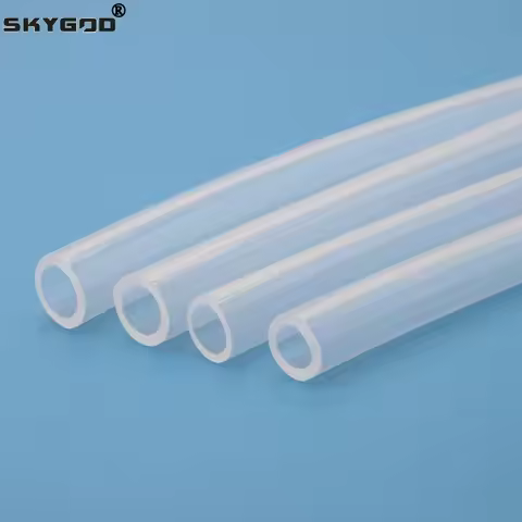 1/5/10M Food Grade Transparent Silicone Rubber Hose ID 0.5 1 2 3 4 5 6 7 8 9 10 12mm O.D Flexible No