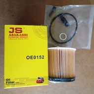 Lọc nhớt Kia Carens 1.5L 2022 - 2025 mã OE0152 của JS Asakashi Nhật Bản