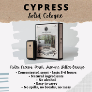 Cypress - Alwis & Xavier Solid Cologne Perfume Balm