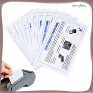 Cleanser Credit Card Machine Cleaning Cards 10 Pcs