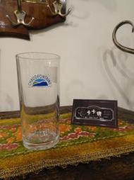 【卡卡頌 歐洲跳蚤市場/歐洲古董】歐洲老件_Logo 玻璃杯 g0033