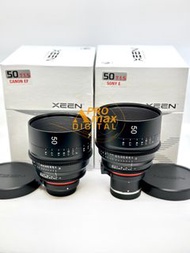 全新現貨✅Xeen 50mm T1.5 (Feet)  for Canon EF / Sony E FE/ PL Mount Cinema Lens (水貨) (Brand New) Samyang Rokinon Full Frame 4K 專業電影鏡頭 (尺) ft