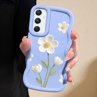 Case for Samsung Galaxy A54 5G Flower Pattern Case Feminine Style KL0463