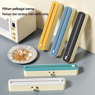 [Two-Way Sliding Knife] Plastic Wrap Cutter Magnetic Adjustable Baking Paper Tinfoil Cutter Storage