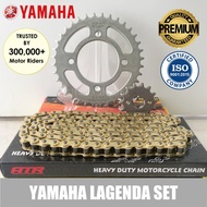 [SMP X ATR HEAVY DUTY 428] YAMAHA Lagenda 110Z / 110ZR/ Lagenda 115SRL /115FI /115ZR COMBO SET Front