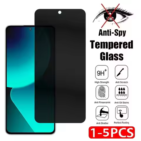 1-5Pcs Privacy Tempereed Glass Screen Protector for Redmi Note 11T Pro 11T Pro+ 11E Pro 10 2022 11 4