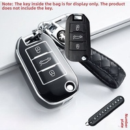 Peugeot Car Key Cover Compatible with Dongfeng 308 301 408 308s Shell 2008 508 Buckle Driving Person