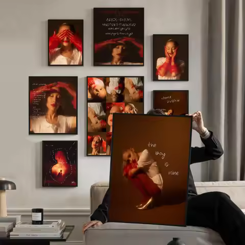 Grande Eternal Sunshine A-Ariana Singer Classic Vintage Posters Vintage Room Home Bar Cafe Decor Nor