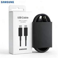 1.8M สายชาร์จเร็ว Samsung Dual USB-C 5A EP-DX510 Global Version 60W Power Delivery สำหรับอุปกรณ์ Typ