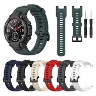 Silicone Strap for Amazfit T-Rex Huami Smart watch 47mm Smartwatch / Amazfit Trex Sports Smartwatch