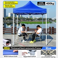 【Great discount】【WTHB】Khemah 10x10 Heavy Duty Full Set Khemah Niaga Night Market Canopy Payung Niaga