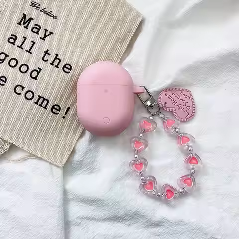 ins wristchain Headphones Cover For Xiaomi Redmi Buds 3 PRO Case AirDots 3 PRO Silicone Protection E