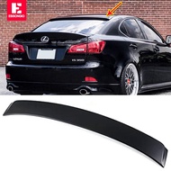 Car Styling For Lexus IS200 IS250 IS350 IS300 2006 to 2011 ABS Plastic Material Rear Roof Spoiler Su